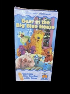 Bear in the Big Blue House - Visiting the Doctor with Bear (VHS, 2000)